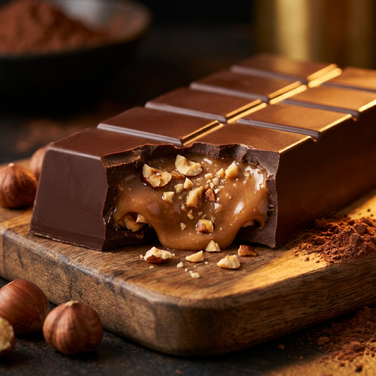 Hazelnut Lava Chocolate Bar